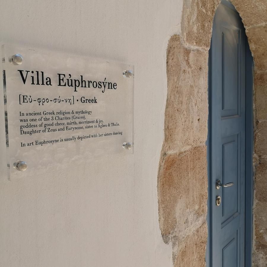Villa Euphrosyne Líndos Zewnętrze zdjęcie