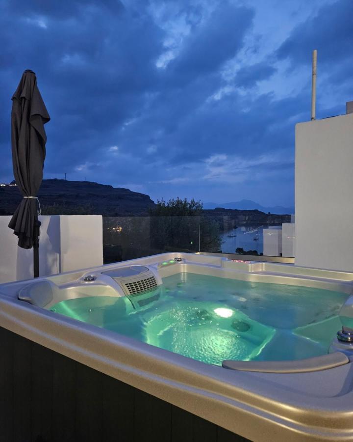 Villa Euphrosyne Líndos Zewnętrze zdjęcie
