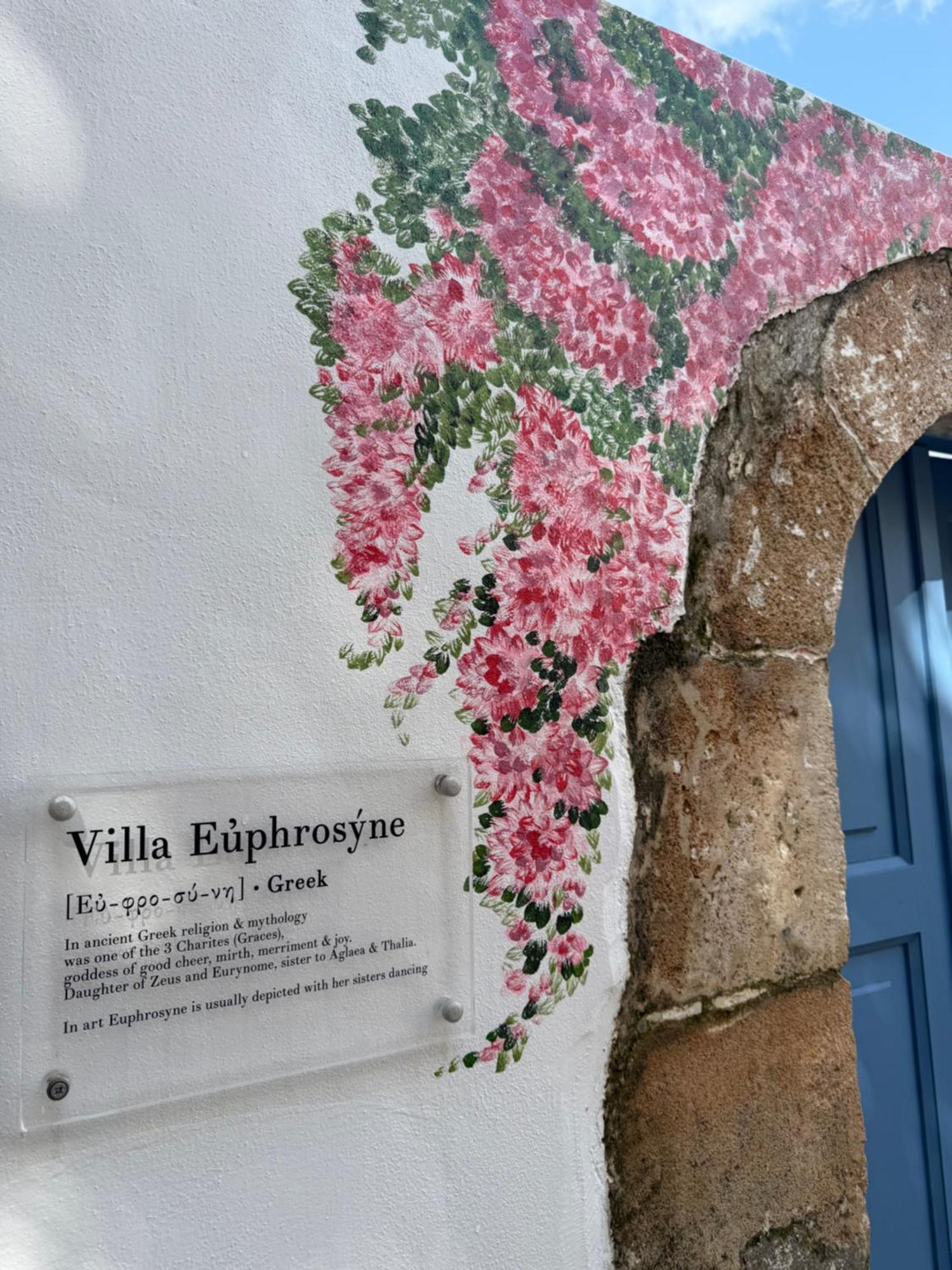 Villa Euphrosyne Líndos Zewnętrze zdjęcie